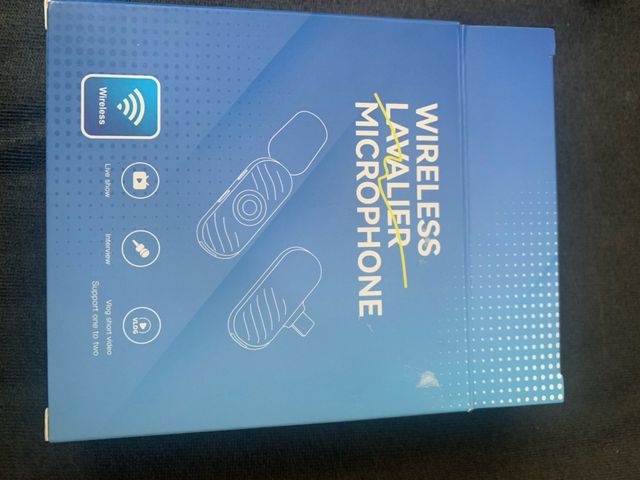 Micrófono Lavalier Inalámbrico