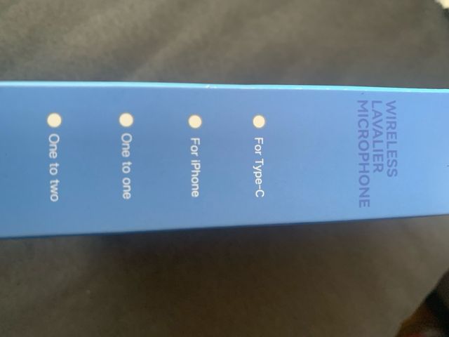 Micrófono Lavalier Inalámbrico