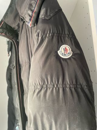 Abrigo plumífero mujer negro Moncler L