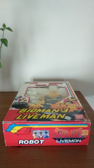 Robot Bioman 3. Bandai 1988