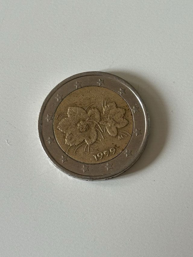 2 euro 1999 Moneda dalla Finlandia