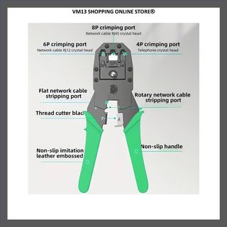 Pinza Crimpatrice Per Plug Cavo Di Rete Rj45, Rj11
