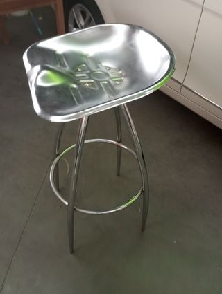 Taburete acero inoxidable