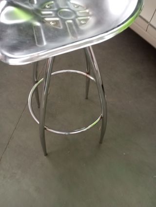 Taburete acero inoxidable