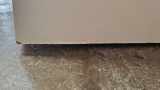 Puerta maciza blanca