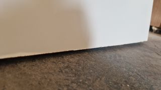 Puerta maciza blanca