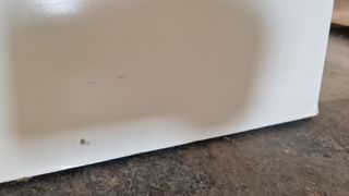 Puerta maciza blanca