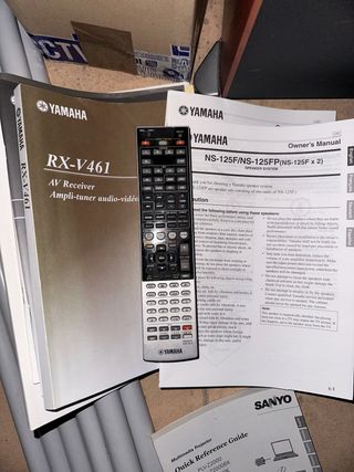 Equipo de sonido Home cinema Yamaha + Altavoz JBL