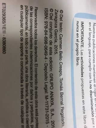 Lengua 3 primaria. Anaya