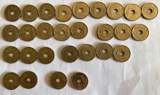 Monedas 25 pesetas 