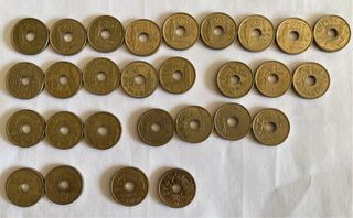 Monedas 25 pesetas 
