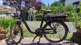 Bici con asistencia electrónica
