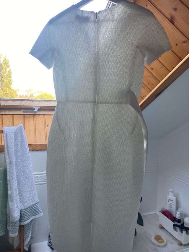 Vestido blanco Purificación García