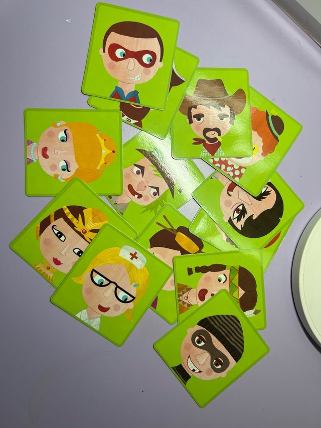 Juego Magnético para crear caras