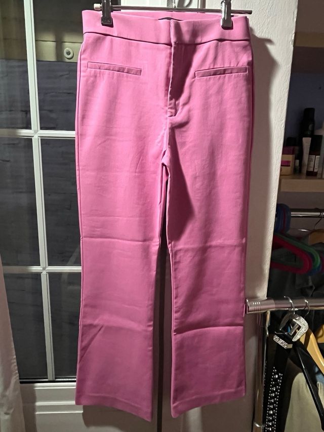 Pantalon Zara rosa