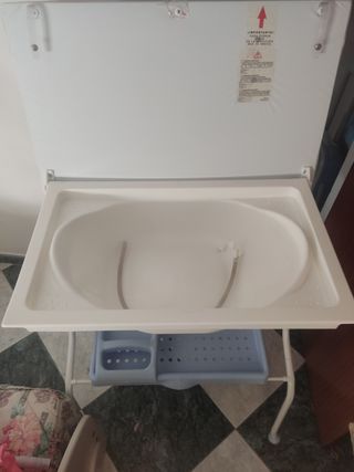 Bañera/cambiador de bebe