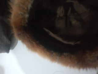 ANTIGUO GORRO DE PIEL AUTENTICA