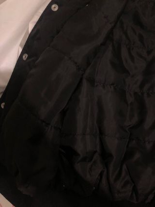 chaqueta estilo americano berska blanco y negro
