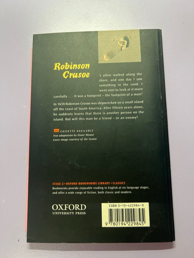 Libro Robison Crusoe