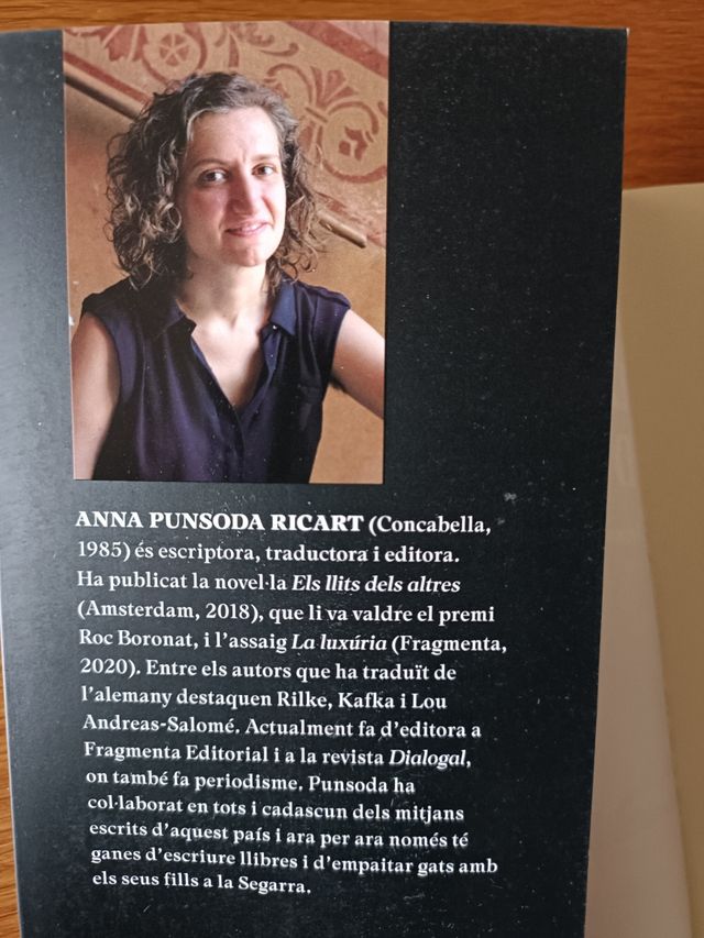 Llibre "La terra dura". Anna Punsoda