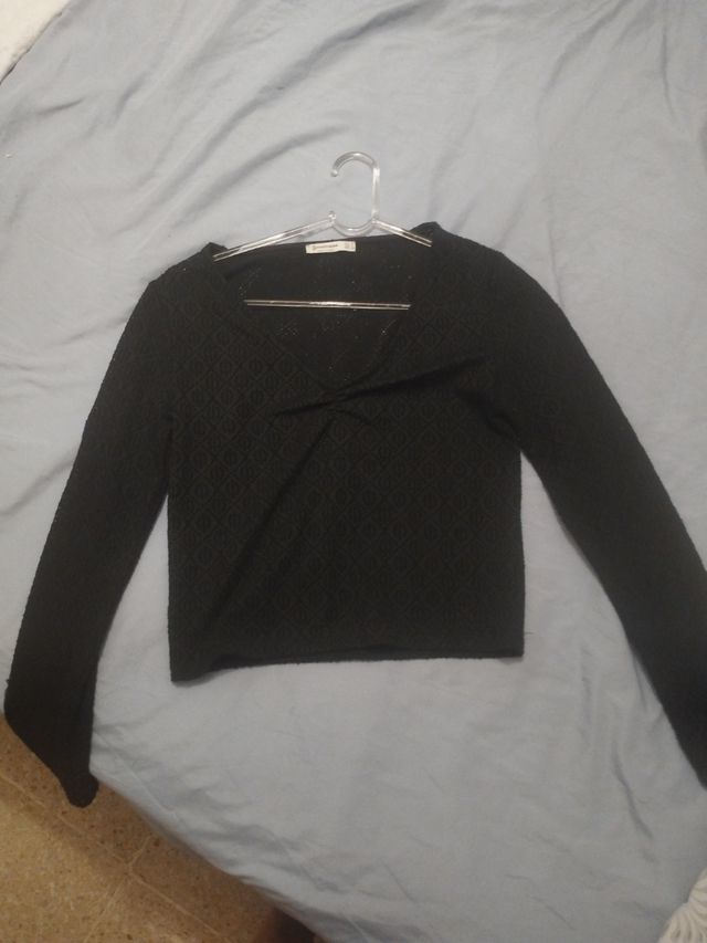 Blusa Stradivarius de encaje 