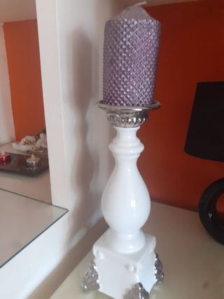 Portavelas. Candelabro