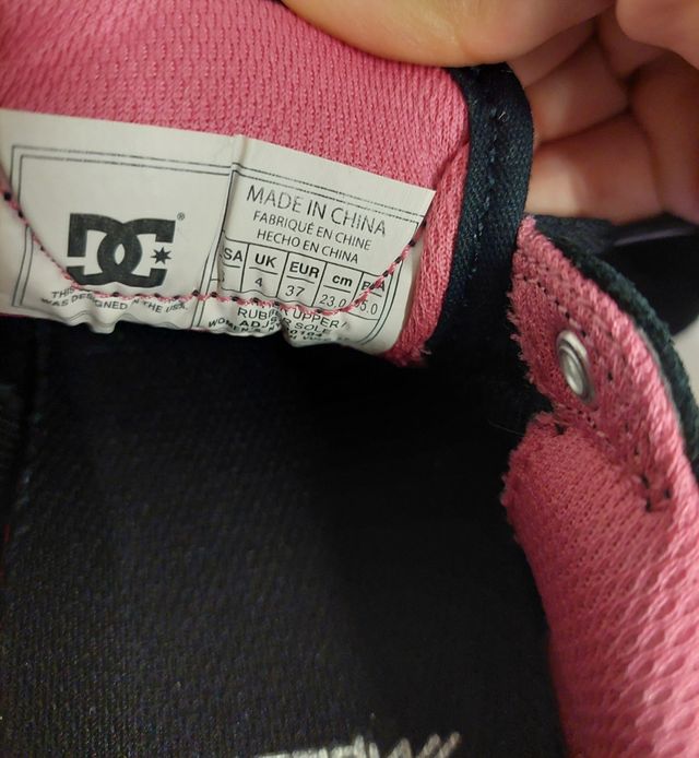 ZAPATILLAS DC Nyjah Vulc de CHICA NUM 37