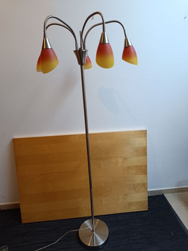 Lampara de pie vintage