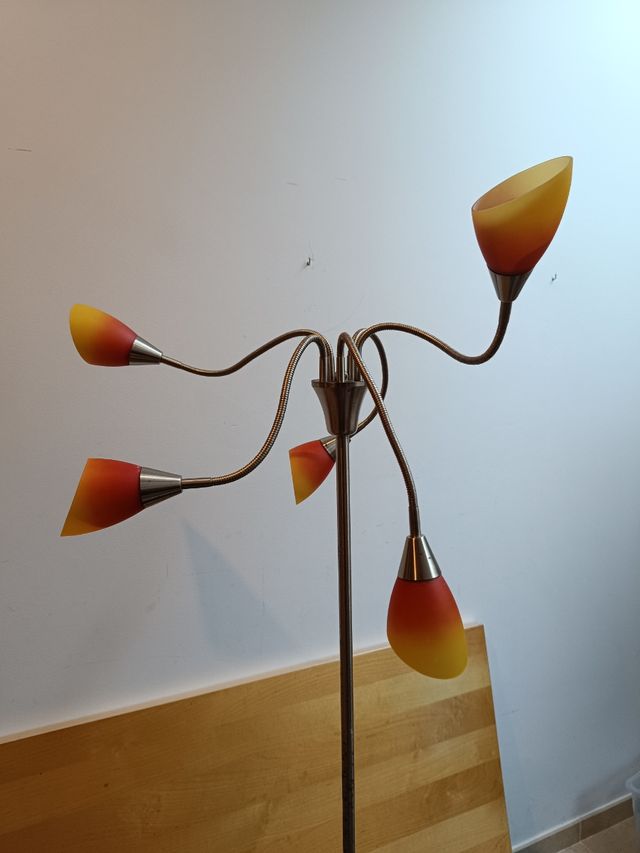 Lampara de pie vintage