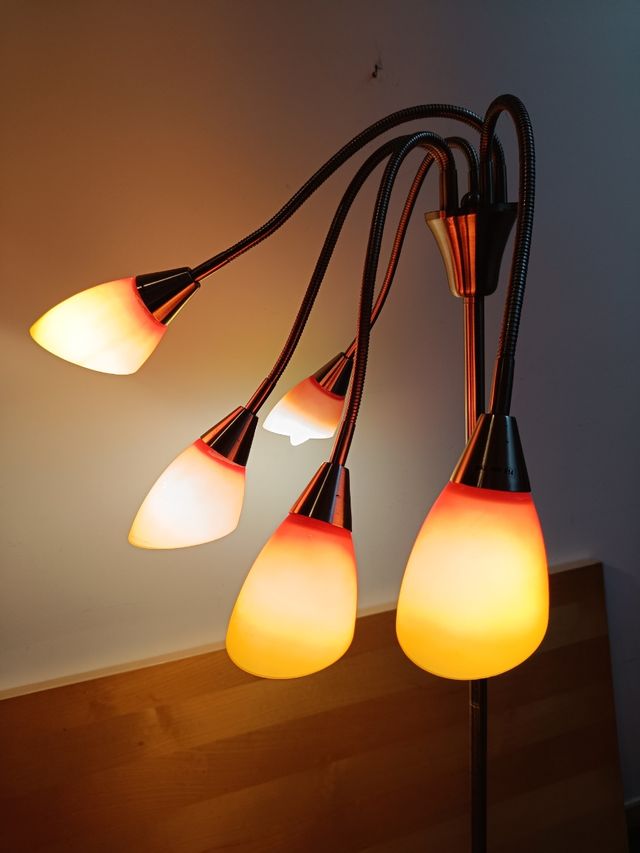 Lampara de pie vintage