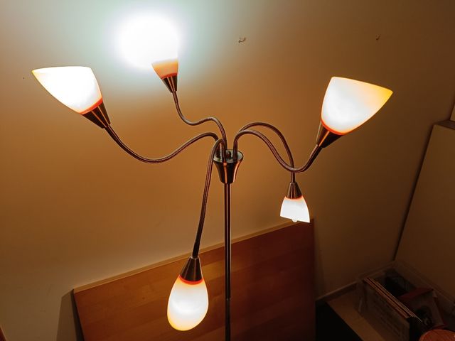 Lampara de pie vintage