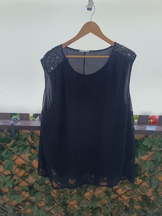 Blusa fiesta talla grande