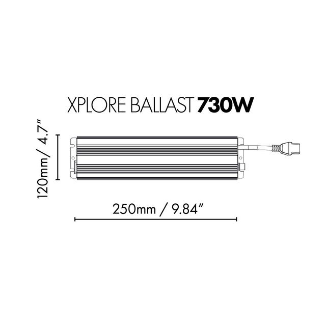 Dimlux Xplore Series LED 730W 9X 27 COMPACTO