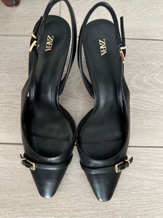 Zaparos zara numero 40 tacon 7 cm vintage
