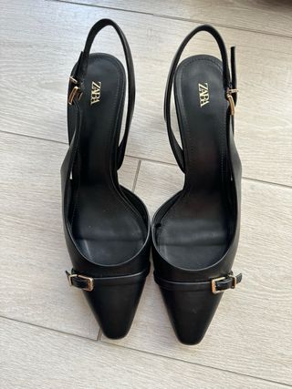 Zaparos zara numero 40 tacon 7 cm vintage