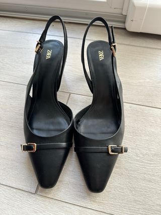 Zaparos zara numero 40 tacon 7 cm vintage
