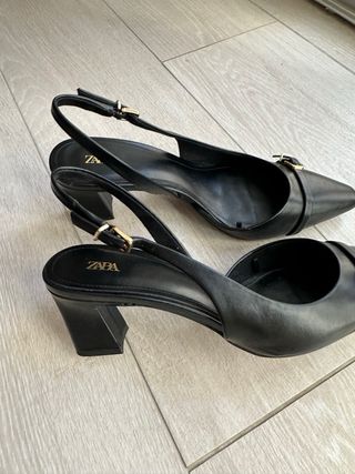 Zaparos zara numero 40 tacon 7 cm vintage