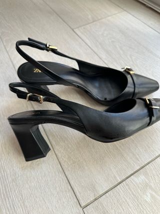 Zaparos zara numero 40 tacon 7 cm vintage