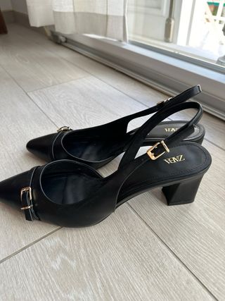 Zaparos zara numero 40 tacon 7 cm vintage