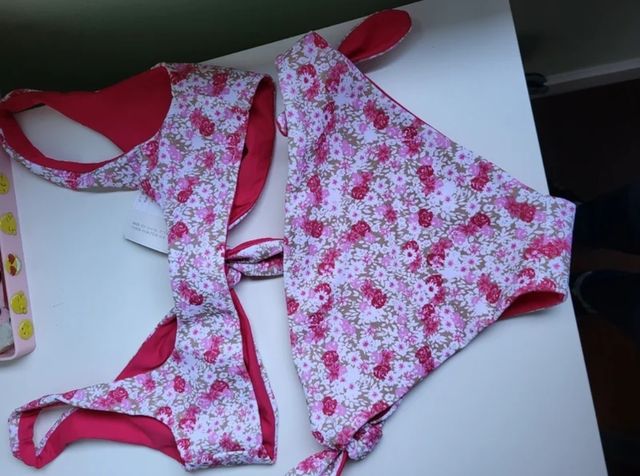 Bikini NUEVO. Talla S. Flores. Raixa