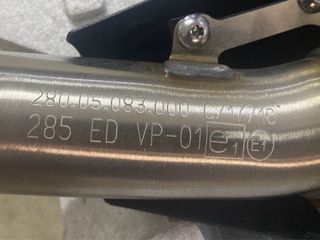 Tubo escape Husqvarna 401 Original