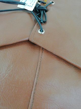 Funda asiento Lambretta color marrón.