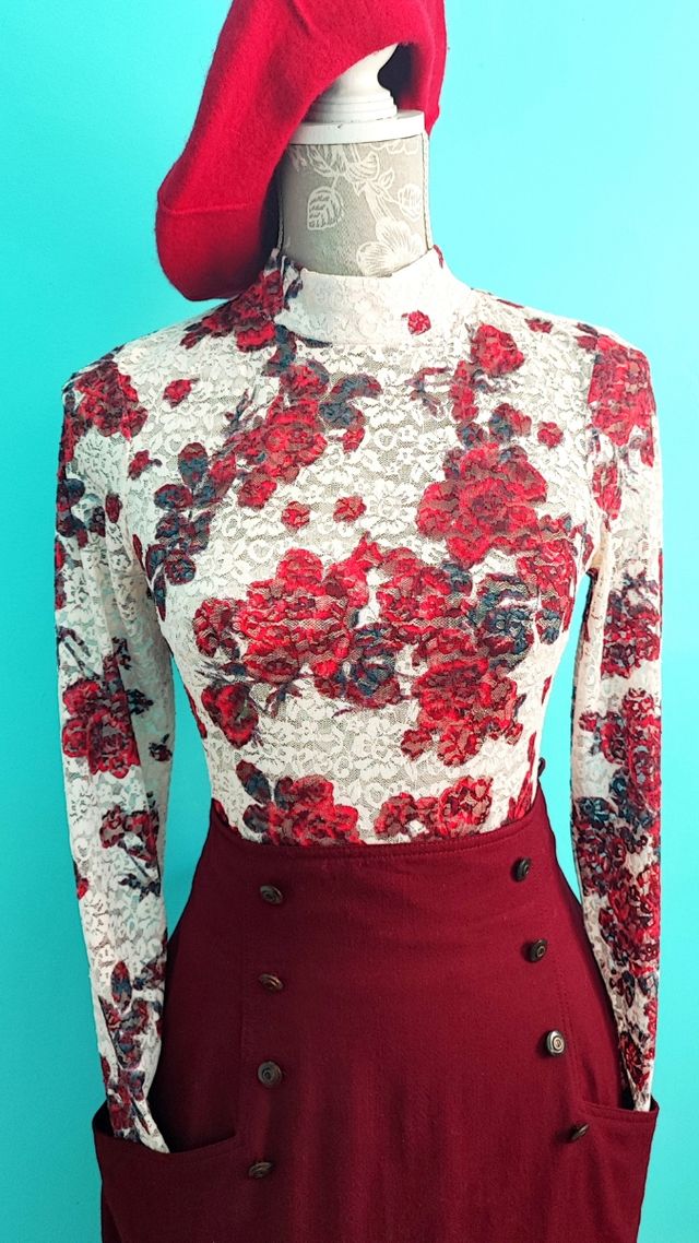 🌹Blusa de encaje Zara🌹