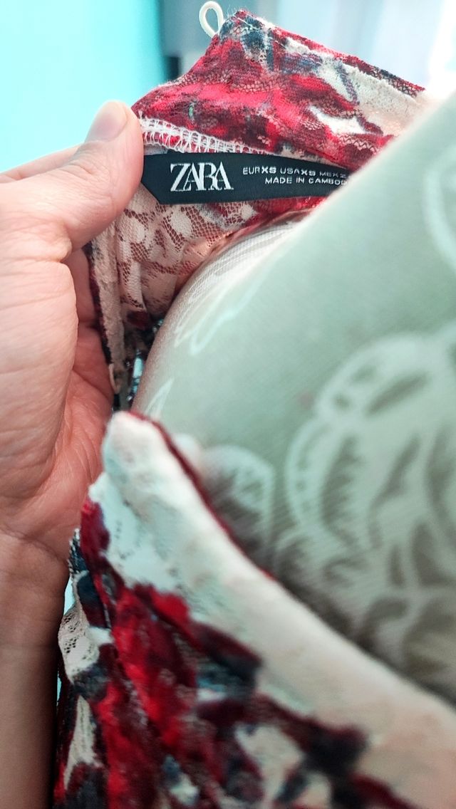 🌹Blusa de encaje Zara🌹