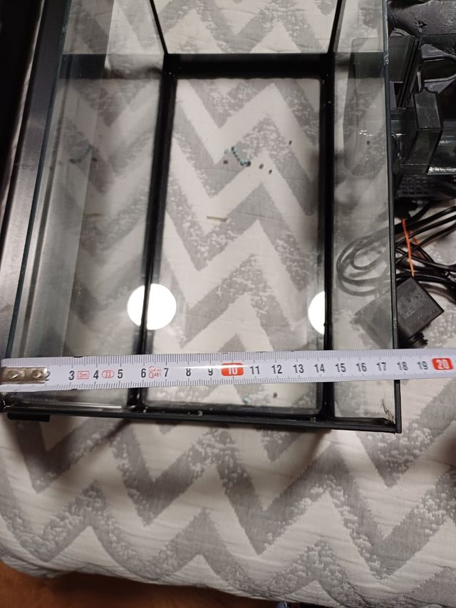 ACUARIO 20 LITROS + FILTRO +ACCESORIOS