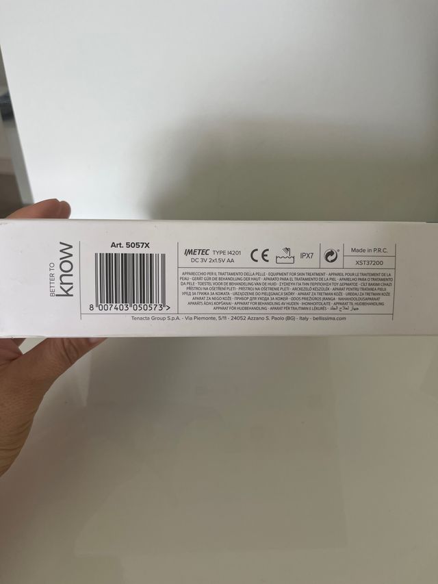 Bellissima Imetec face cleansing