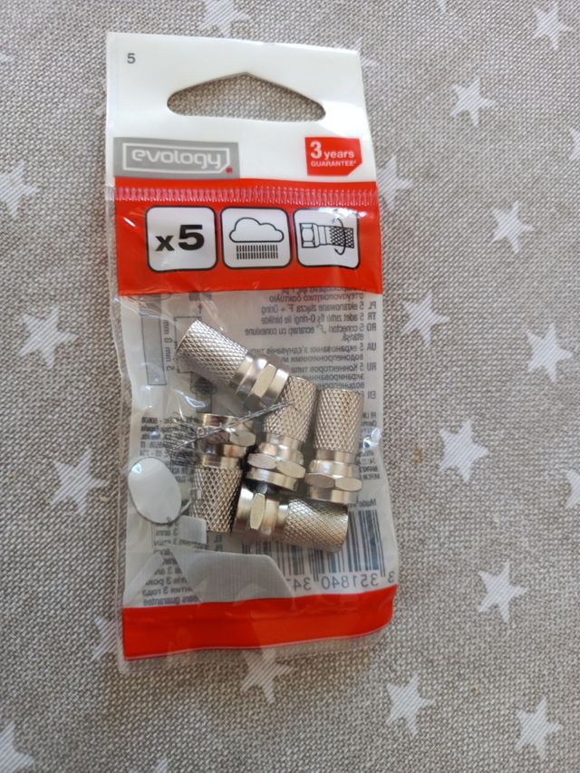 Conectores blindados con junta torica