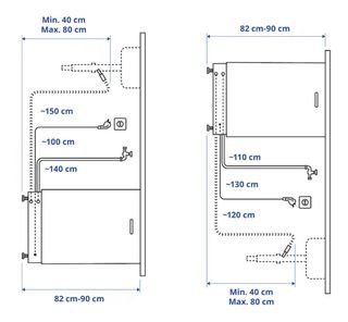 Lavavajillas integrado nuevo ikea MADRID RETIRO