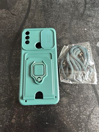 Cover con cordino per motorola E7 power