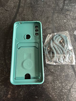 Cover con cordino per motorola E7 power